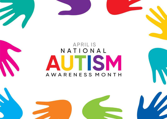 National autism awareness month celebrated in April.